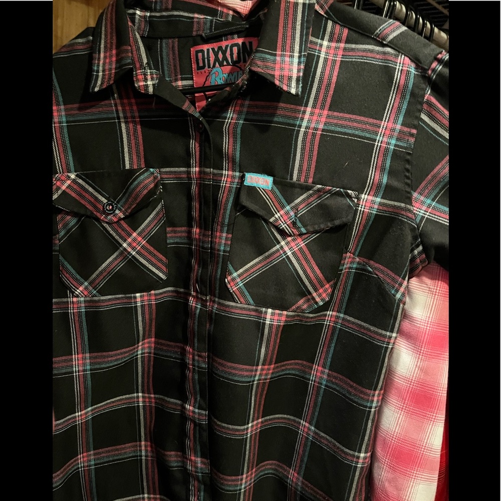 DIXXON Women's "The Bowie" Flannel ~ Size Large